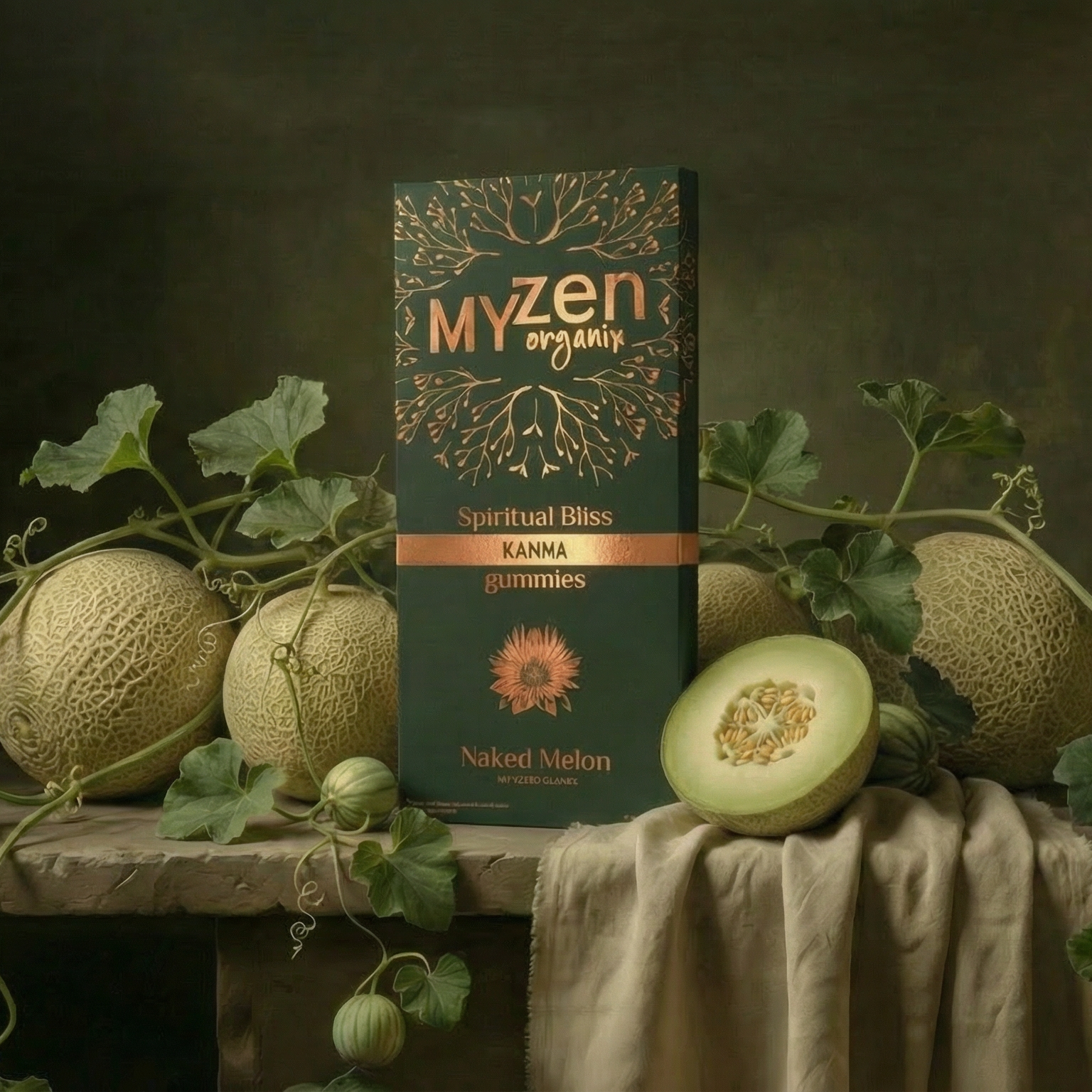 8 pack naked melon kanna gummies